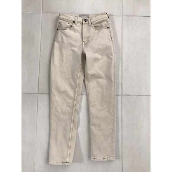 Everlane Denim Jeans Cheeky High Rise Skinny Stretch Crop FLAW - Picture 1 of 12